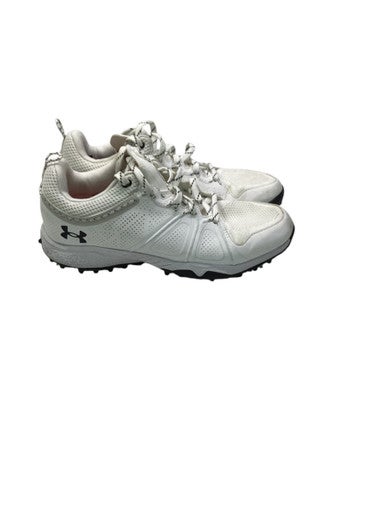 Used Under Armour LAX Cleats Womens White Senior 8 11347-S000260022