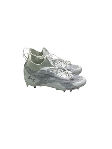Used Under Armour LAX Cleats Womens White Senior 8.5 11347-S000260021