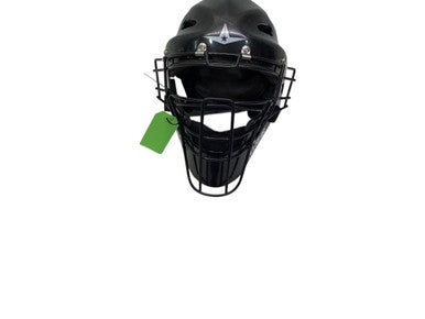 Used All Star ALL STAR CATCHERS HELMET Catchers Helmet w/Mask Black One Size 11347-S000260004