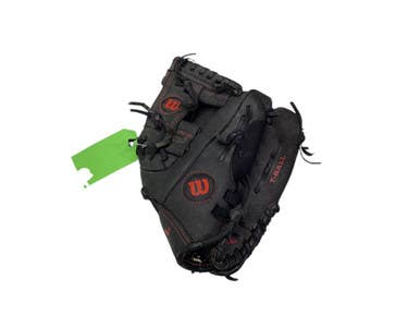 Used Wilson A200 BB/SB Glove T-ball Black 10" 11347-S000259976