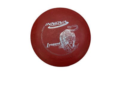 Used Innova LEOPARD Disc Golf Driver Red 11347-S000259953