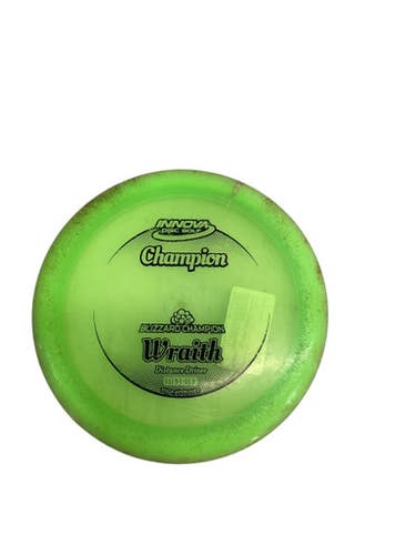 Used Innova CHAMP WRAITH Disc Golf Driver Green 11347-S000259785