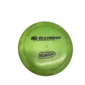 Used Innova DESTROYER Disc Golf Driver Green 11347-S000259783