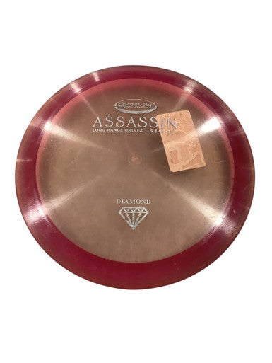 Used Gateway DIAMOND ASSASSIN Disc Golf Driver Pink 11347-S000259717