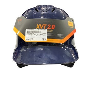 Used Evoshield XVT 2.0 NAVY Batting Helmet No Mask Navy Blue L/XL 11347-S000259672