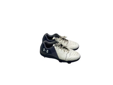 Used Under Armour Jr Golf Shoes Navy Blue Youth 07.0 11347-S000259660