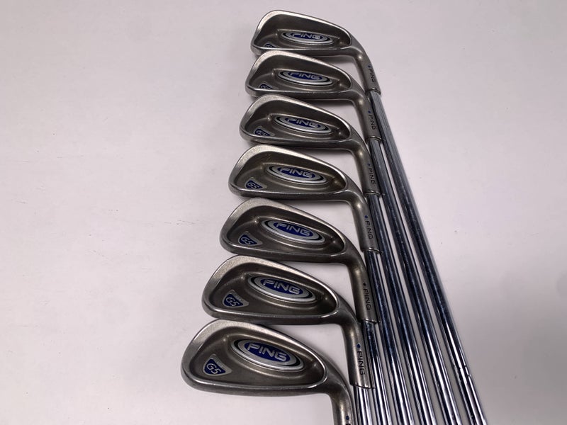 Ping G5 Iron Set 4-PW Blue Dot 1* Up Stiff Steel Mens RH