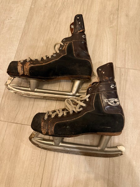 Vintage Hockey Player Skates - CCM (Includes Two Pairs)