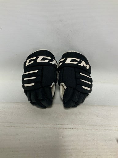 Used CCM TACKS 4R2 Youth Gloves Black 9" 11823-S000036264