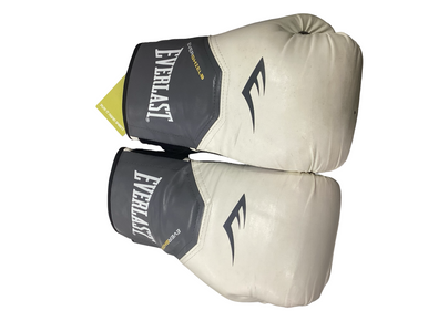Used Everlast EVERSHILD Boxing Gloves White Senior 11613-S000173095
