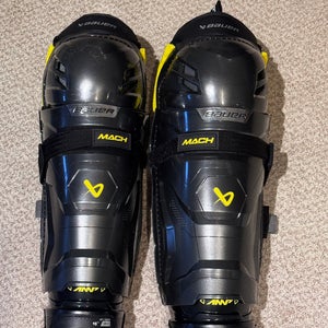 NEW BAUER SUPREME MACH SHIN GUARDS - 15"