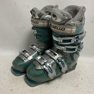 Used Dalbello ASPIRE 90 Womens DH Ski Boot Grey 245 MP - M06.5 - W07.5 11855-S000195790