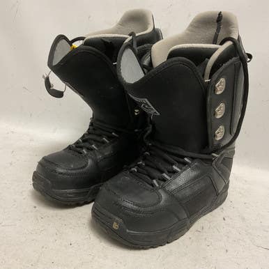 Used Burton TRIBUTE Mens Snowboard Boots Black Senior 6 11855-S000195788