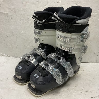 Used Dalbello ULTRA 65W Womens DH Ski Boot White And Grey 245 MP - M06.5 - W07.5 11855-S000195768