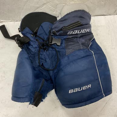Used Bauer SUPREME ONE35 Youth Pant Royal Blue SM 11855-S000195762