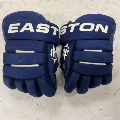 Used Easton SYNERGY EQ10 Youth Gloves Royal Blue 8" 11855-S000195758
