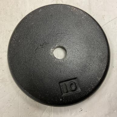 Used Standard Plate Black 10 lb 11855-S000195720