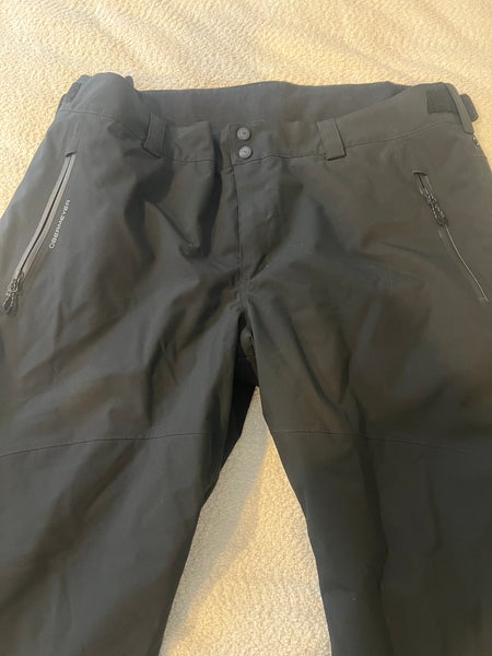 Black Men's Adult XXXL Obermeyer Ski Pants (New)