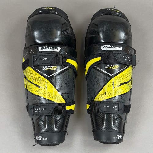 Bauer Ultra Sonic Youth 10" Hockey Shin Guards
