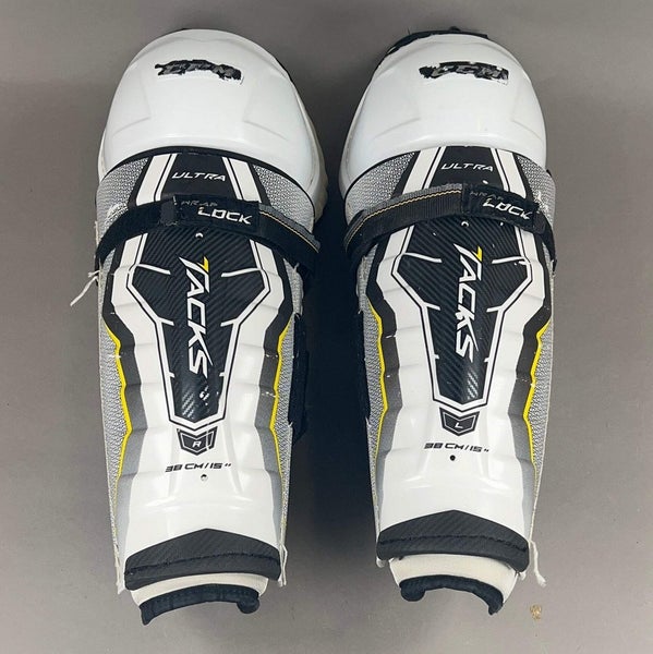 CCM Tacks Ultra Senior 15" Hockey Shin Guards