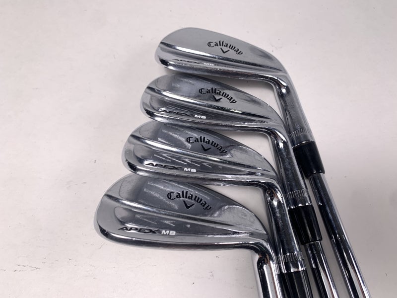 Callaway Apex MB 2018 Iron Set 7-PW NS Pro Modus 3 Tour 120 Stiff RH +1''