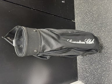 Used CANADIAN CLUB CART BAG Mens Cart Bag Black 11849-S000034281