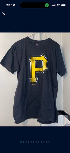 Majestic MLB Pittsburgh Pirates T Shirt Mens Size Large Brand New