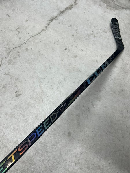 75 Flex P29 Senior CCM Jetspeed FT7 Pro Left Hand Hockey Stick Pro Stock NHL (Used)