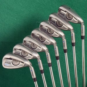 Ping G Series Blue Dot 4-PW Iron Set NS Pro Modus 3 Tour 105 Steel Stiff