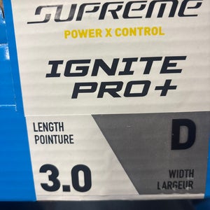 Bauer Supreme Ignite Pro+ Hockey Skates Regular Width Size 3 (New)