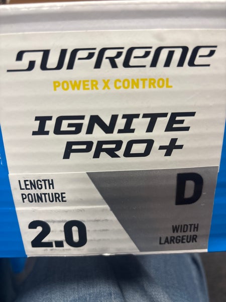 Bauer Supreme Ignite Pro+ Hockey Skates Regular Width Size 2 (New)