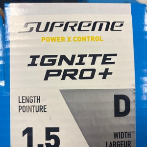 Bauer Supreme Ignite Pro+ Hockey Skates Regular Width Size 1.5 (New)