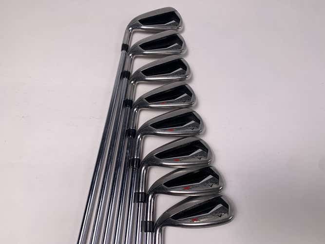 Callaway X Series N415 Iron Set 4-9+GW Uniflex Steel Mens LH