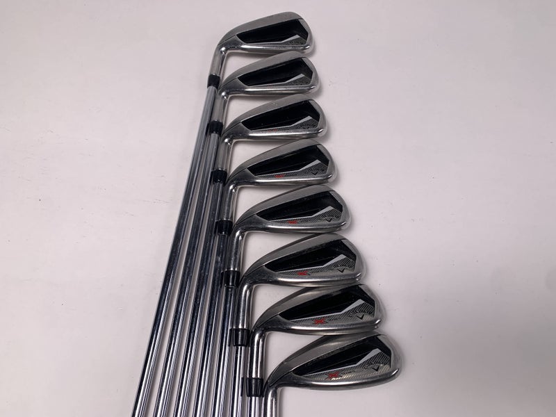 Callaway X Series N415 Iron Set 4-9+GW Uniflex Steel Mens LH