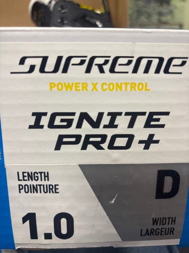 Bauer Supreme Ignite Pro+ Hockey Skates Size 1 (New)