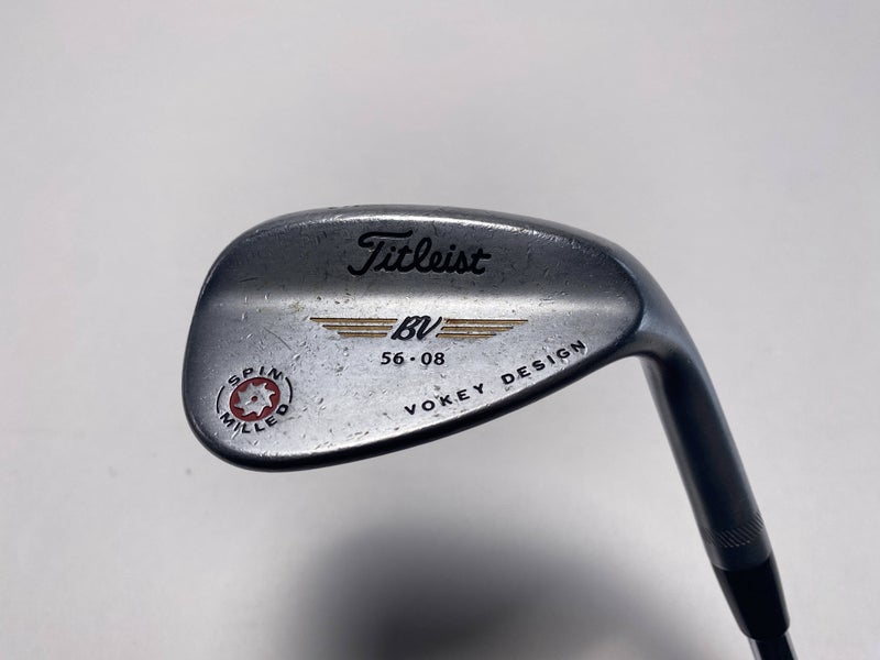Titleist Vokey Spin Milled Chrome 2009 Sand Wedge SW 56* 8 Steel Mens RH