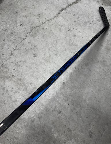 80 Flex P92M Senior CCM Jetspeed FT7 Pro Left Hand Hockey Stick Pro Stock (Used)