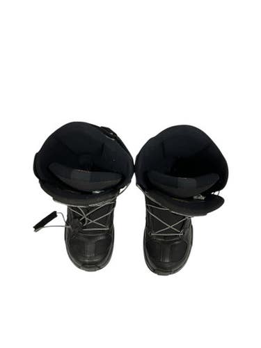 Used Rossignol RS Boys Snowboard Boots Black Junior 04.5 11847-S000031443