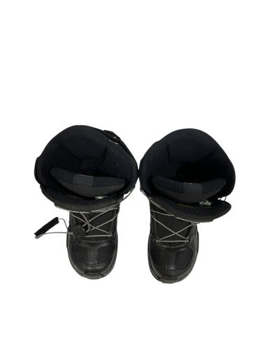 Used Rossignol RS Boys Snowboard Boots Black Junior 04.5 11847-S000031443