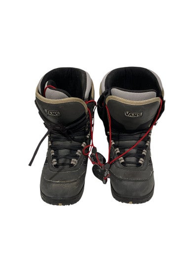 Used Vans SNOWBOARD BOOTS Mens Snowboard Boots Black Senior 8 11847-S000031453