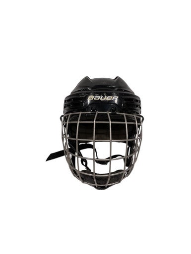 Used Bauer TRUE VISION Helmet Cage Combo Black SM 11847-S000031451