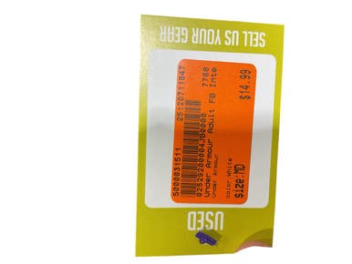 Used Under Armour Youth FB Integrated Pants White MD 11847-S000031511