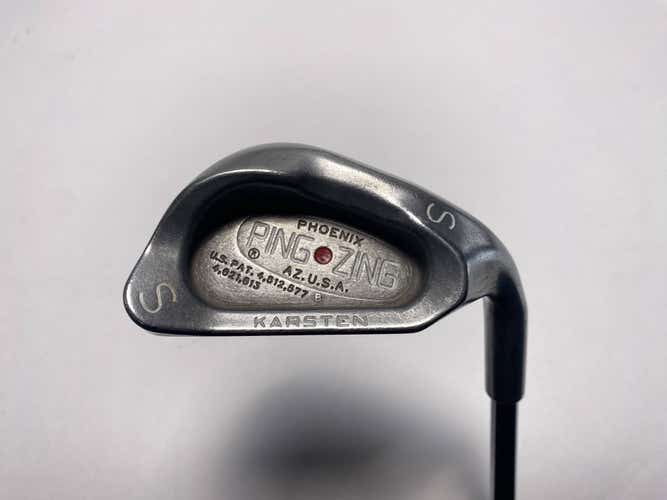 Ping Zing Sand Wedge SW Red Dot 1* Flat Karsten KT-M Wedge Steel Mens RH