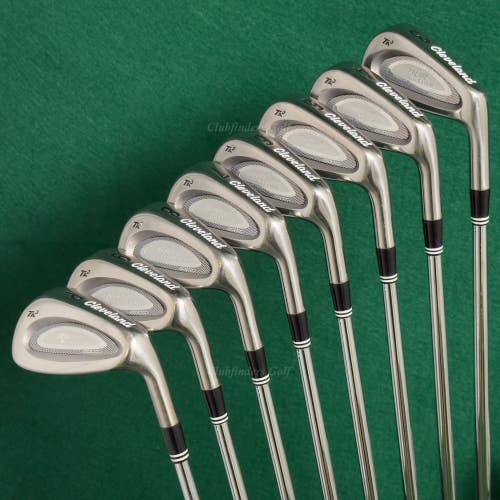 Cleveland Tour Action TA3 Chrome 3-PW Iron Set Factory Dynamic Gold Steel Stiff