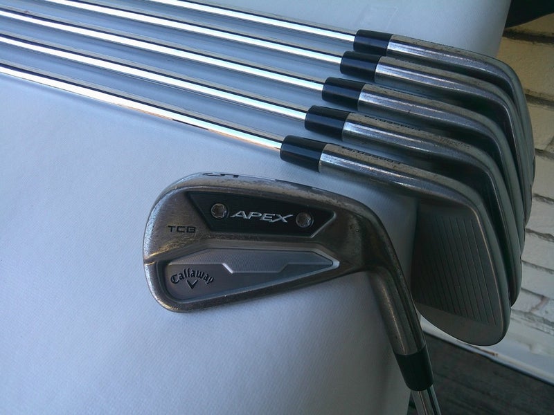 Callaway APEX TCB Forged (5i-10i) Iron Set w/ N.S. PRO TOUR 120 X-Stiff Shafts