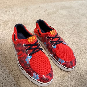 Red Men's Size M 11.0 (W 12.0) Adult Warrior Coxswain (New)
