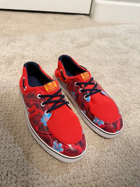 Red Men's Size M 11.0 (W 12.0) Adult Warrior Coxswain (New)