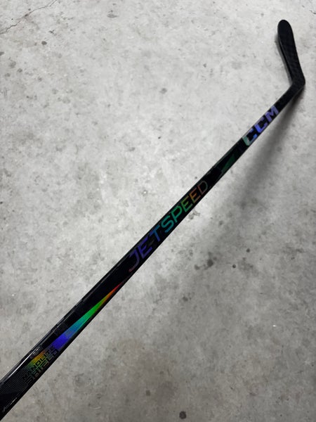 75 Flex P28 Senior CCM Jetspeed FT7 Pro Left Hand Hockey Stick Pro Stock (Used)