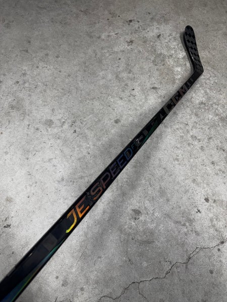 100 Flex P28 Senior CCM Jetspeed FT7 Pro Left Hand Hockey Stick Pro Stock (Used)