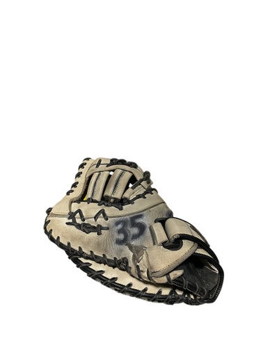 Used Mizuno GRAY 1B MITT BB/SB Glove LH Throw Grey 13" 11834-S000043596